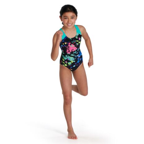 Junior Digital Placement Splashback Swimsuit