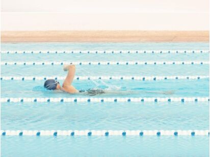 Swim Session focused on improving endurance