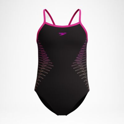 Girls Placement Muscleback Swimsuit